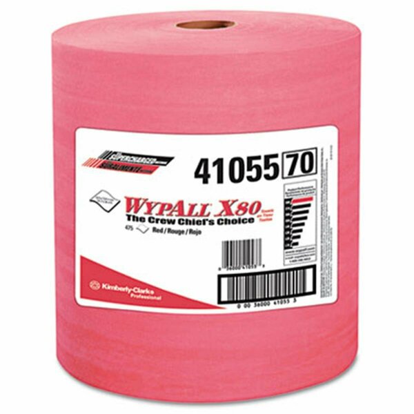 Beautyblade WYPALL X80 Wipers - Red, 475PK BE3323615